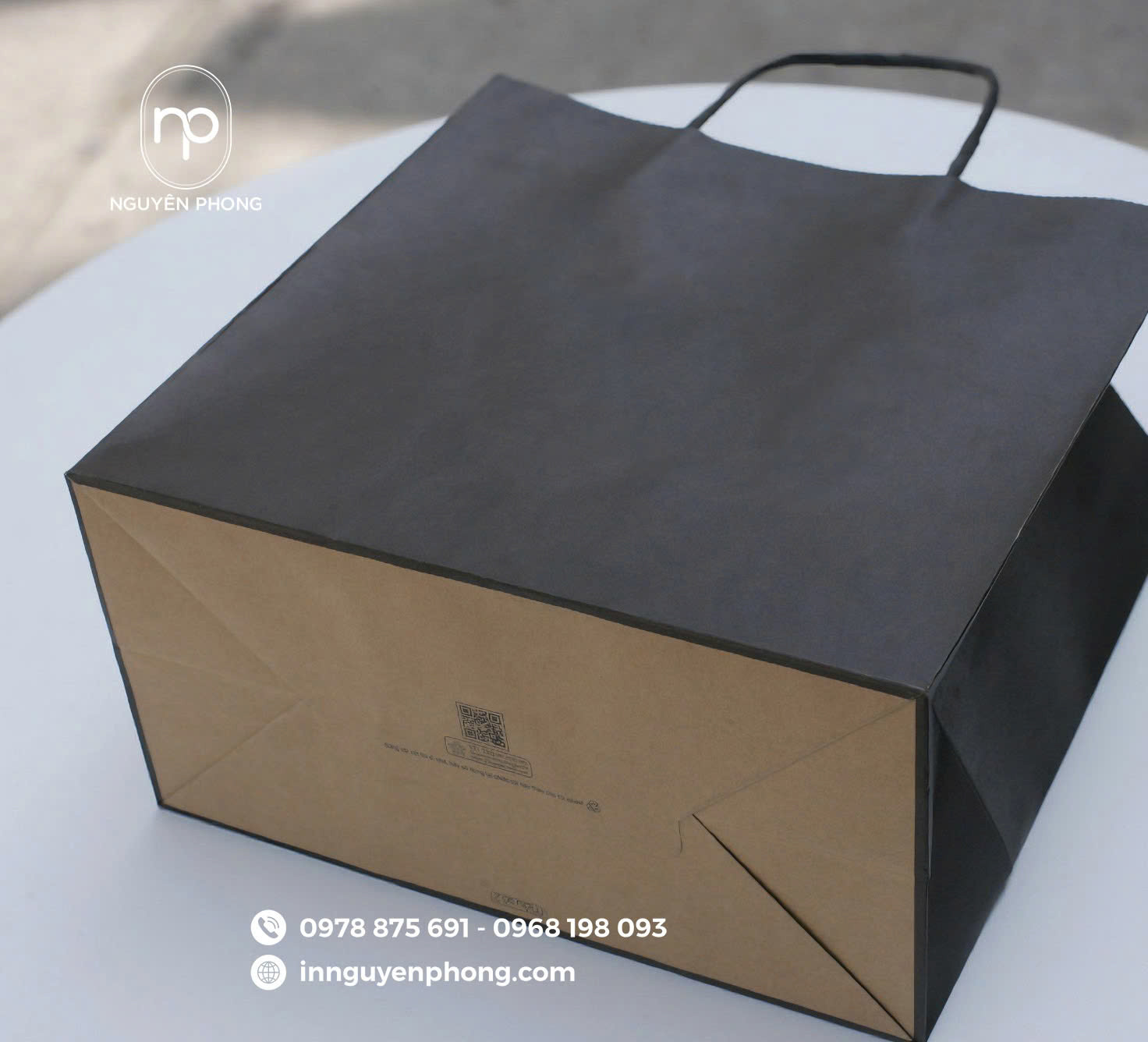 In túi giấy kraft giá rẻ tại Nguyên Phong 